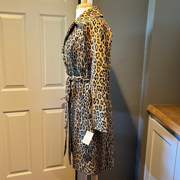 Milly leopard-print coat - Picture 8 of 10